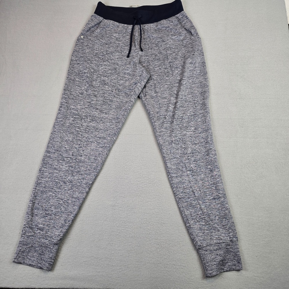 Preppy Antigua Women's Jogger Pants Medium Blue Heather Stretch Lounge Active
